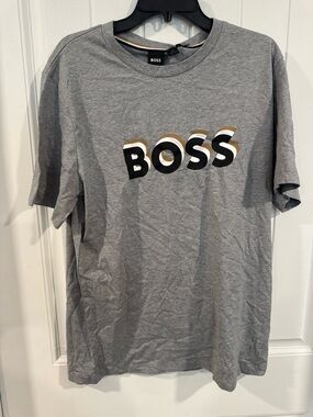 Boss Tiburt Logo Graphic T-Shirt XL NWT